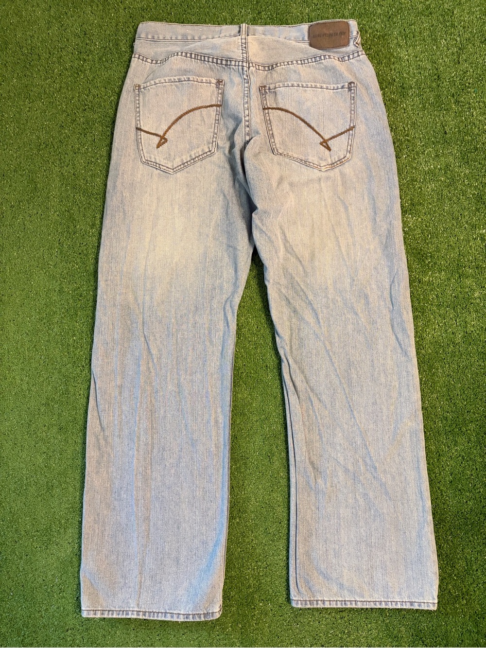 Y2K Union Bay Baggy Embroidered Jeans